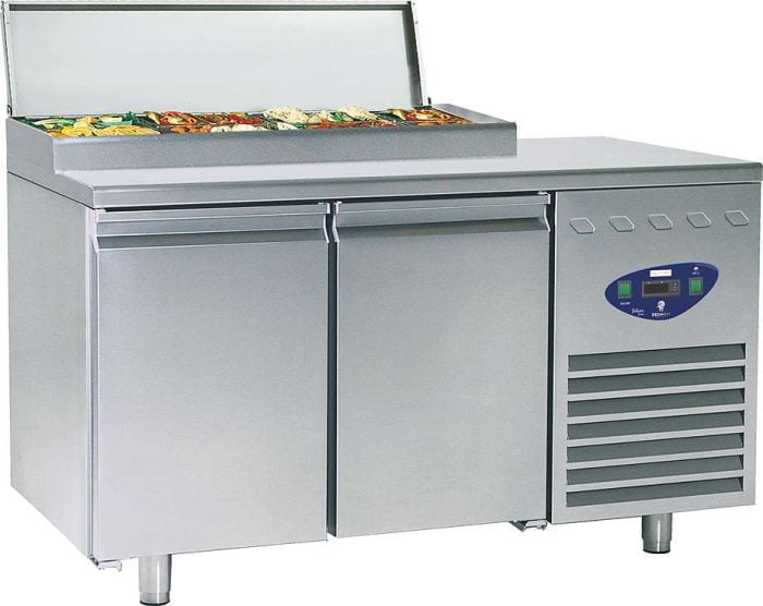 ორკარიანი მაგიდა მაცივარი-სალადეტა PREPARATION TABLE COOLER (SALADETTE)TSM2PT DESMON - Image 1