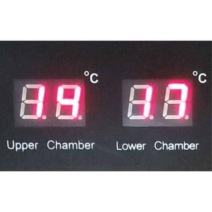003-TEMPERATURES2-big ღვინის ვიტრინა DIAMOND WCB/16-X2 - Image 3
