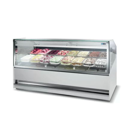 ნაყინის ვიტრინა 3DShow  ISA SpA