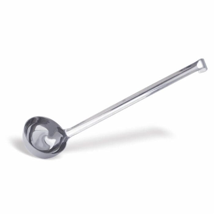 უჟანგავი ლითონის ჩამჩა 18/10 Economical one piece ladle - Image 1