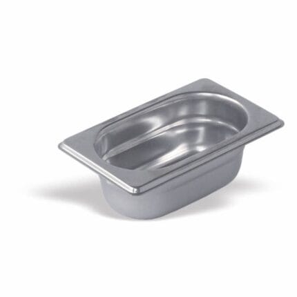 უჟანგავი ლითონის გასტრო კონტეინერი 18/10 Pujadas 1/9 Container Stainless steel