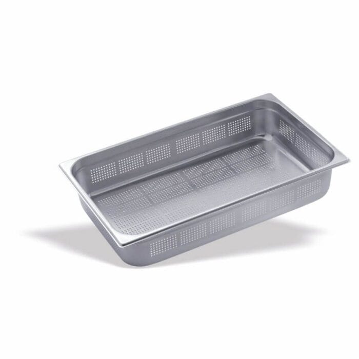 Cubeta-gastronorm-gn-perforada-acero-inoxidable-horno-profesional-Pujadas-P110202_1_59 უჟანგავი ლითონის  პერფორირებული კონტეინერი  18/10 Pujadas PERFORATED GN PAN 1/1 - Image 1