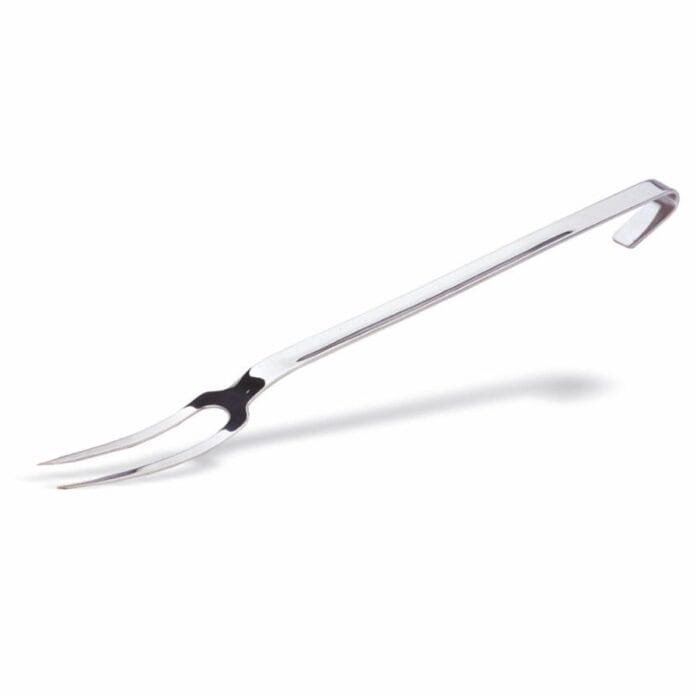 Tenedor-acero-inoxidable-profesional-Pujadas-P397247_1_12 უჟანგავი ლითონის სამზარეულოს გრძელი ჩანგალი  18/10 Pujadas One piece meat fork - Image 1