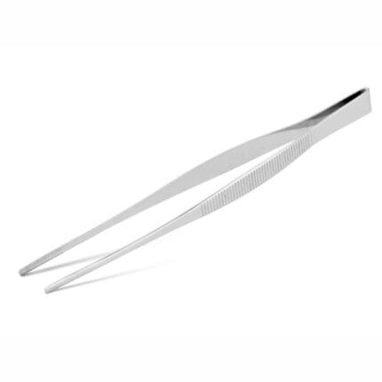 უჟანგავი ლითონის მზარეულის პინცეტი 18/10 Pujadas Fine tip straight tweezer