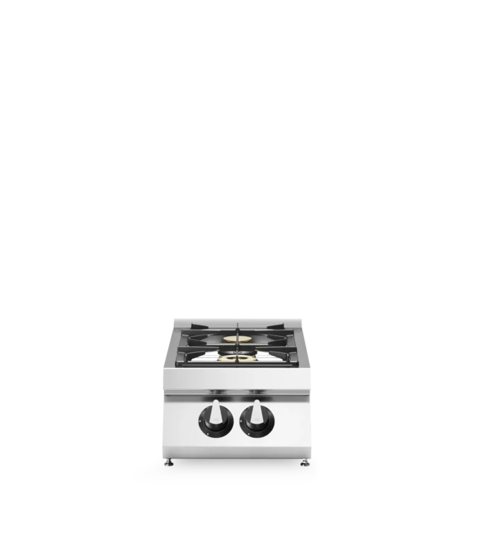 700 ხაზის გაზის 2 ქურიანი ქურა, ზედა ვერსია Modular Gas range enamelled containers ROC 700 - Image 1